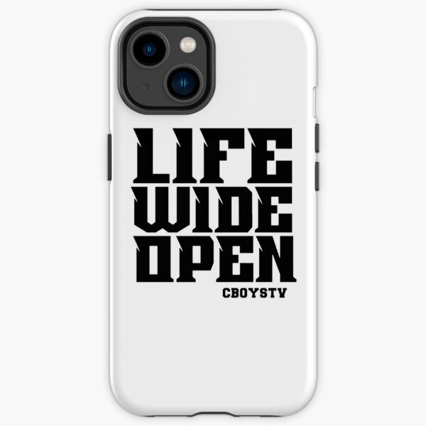 Cboystv Merch Life Wide Open iPhone Tough Case RB1810 product Offical cboystv Merch