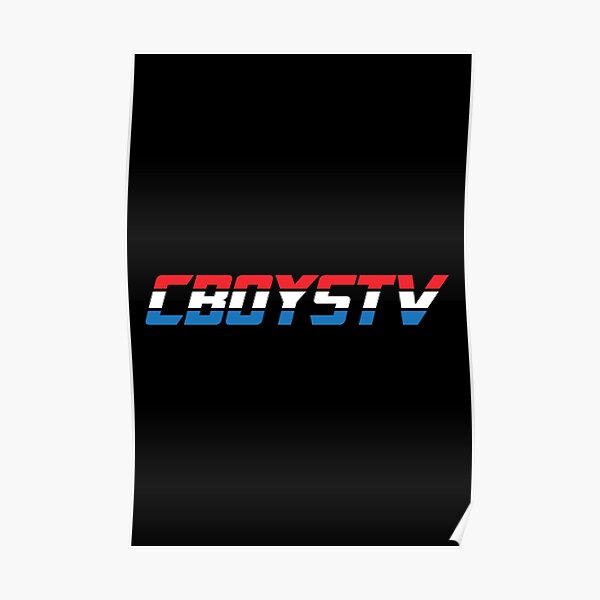 Cboystv Merch Cboystv Logo Poster RB1810 product Offical cboystv Merch