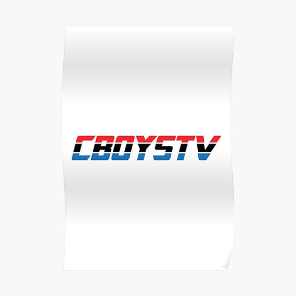 Cboystv Merch Cboystv Logo Poster RB1810 product Offical cboystv Merch