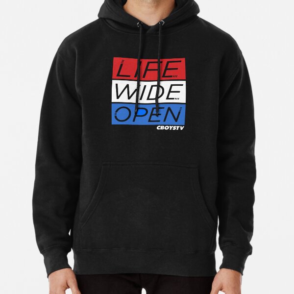 Cboystv Life Wide Open Rwb Factory Race Merch Pullover Hoodie RB1810 product Offical cboystv Merch