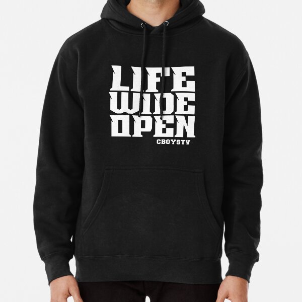 Cboystv Merch Life Wide Open Pullover Hoodie RB1810 product Offical cboystv Merch